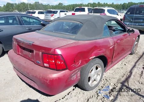 2004 Ford Mustang из США, поврежденный, VIN 1FAFP44664F212843